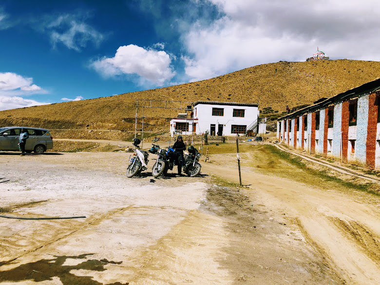 The world's highest village with a road: Komik, Spiti Valley, Himachal Pradesh 