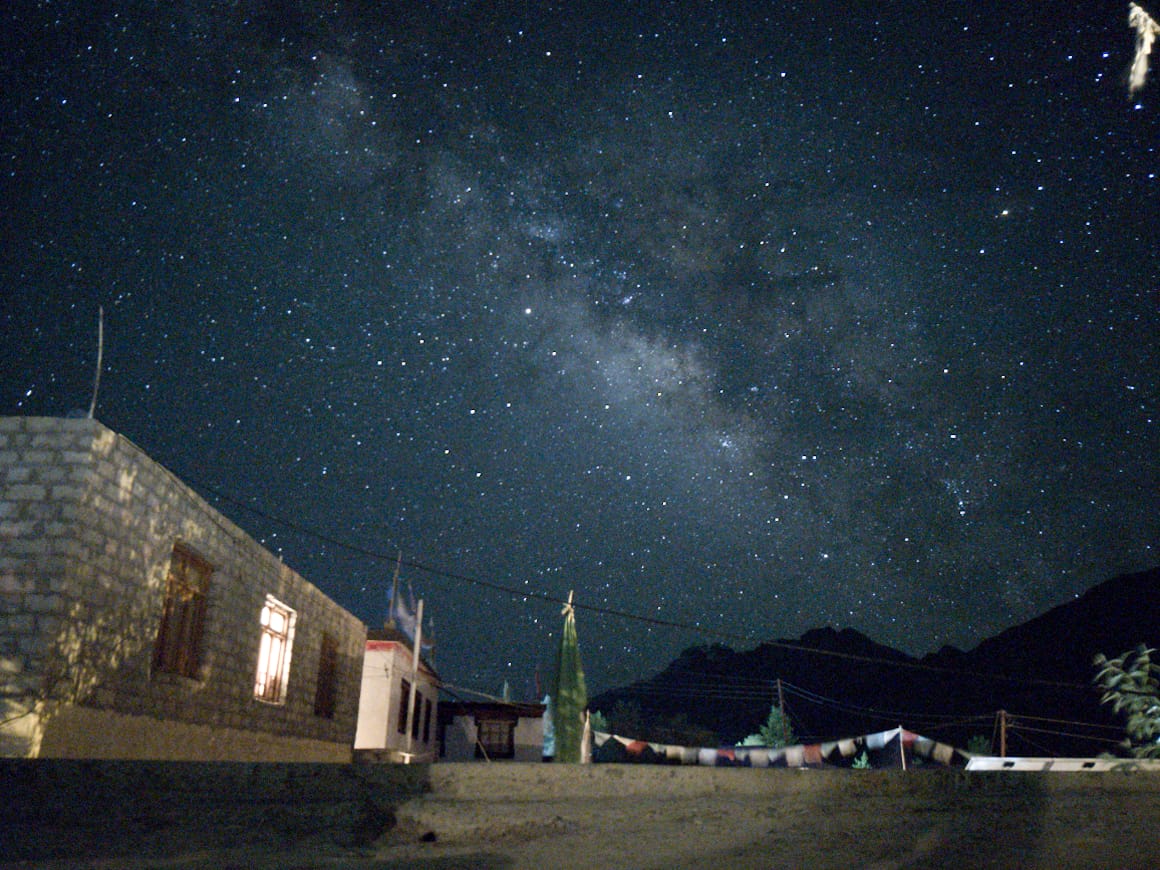 Milkyway Sight in Spiti Valley 