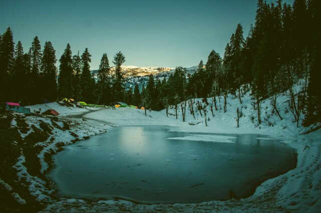 Frozen Lake - SpiritedBlogger