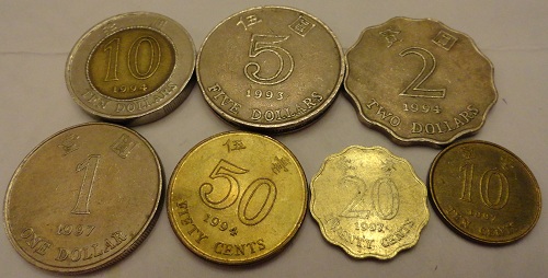 Hong Kong Currency Coins Spirited Blogger 