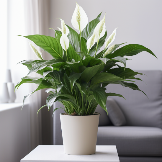 peace lily best indoor plant 