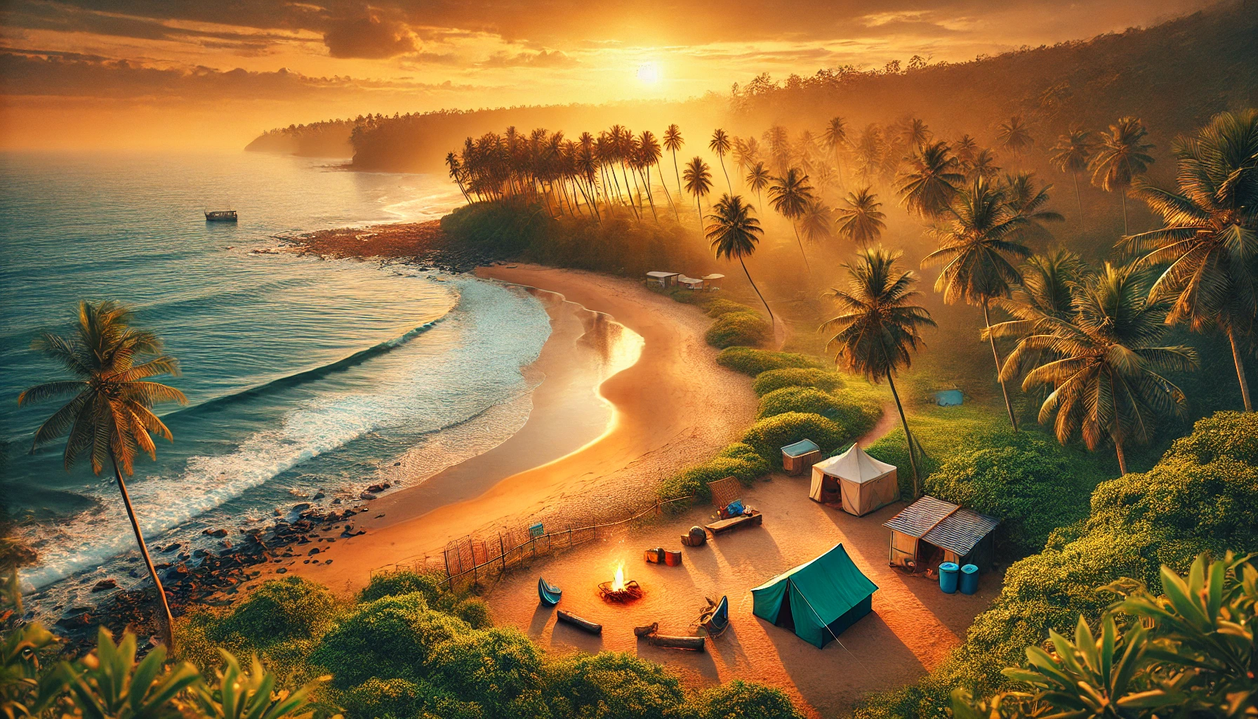 waves wilderness alibaug camping