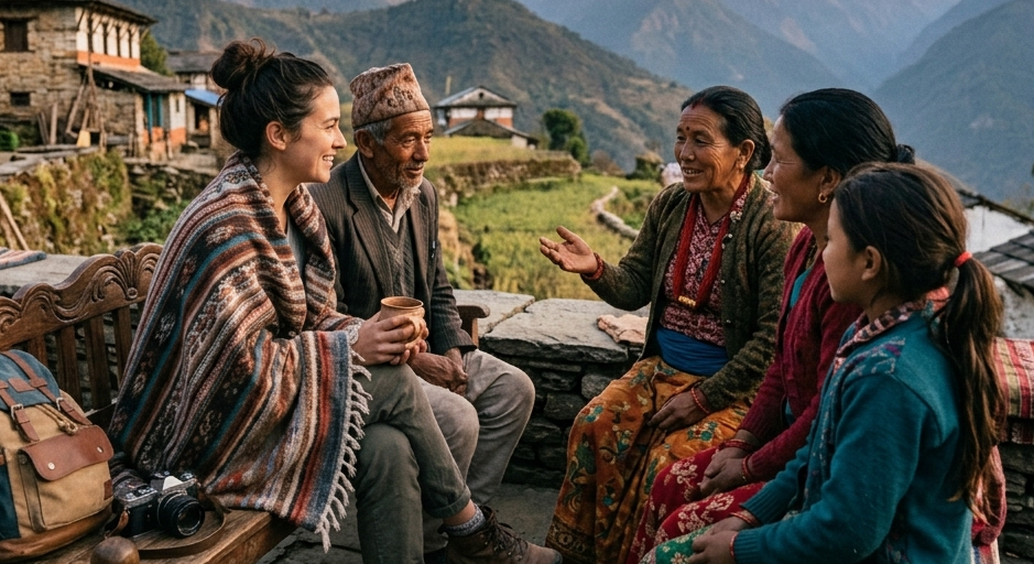 Mindful travel tips — connecting with locals through language respect cultural exchange
