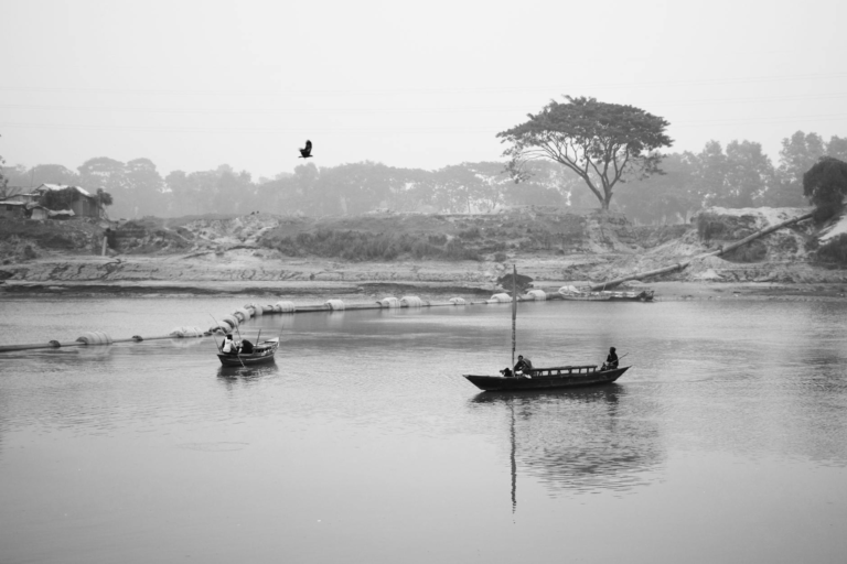 Majuli Island Assam complete travel guide — Brahmaputra river island mist morning ferry by Shivi Goyal spiritedblogger